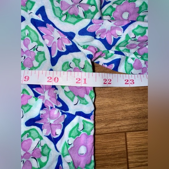 TALBOTS SPLIT NECK PIN-TUCK TOP MEDALLION Xp PLUS PETITE COTTON TUNIC 3/4 SLEEVE - Picture 6 of 8